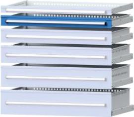 Format Schublade B900xT600xFH90mm RAL 5012 Tragkraft 75kg Produktbild