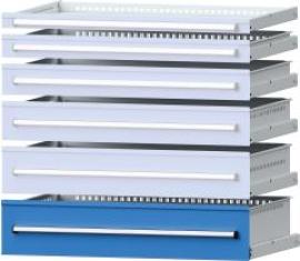 Format Schublade B900xT600xFH210mm RAL 5012 Tragkraft 75kg Produktbild