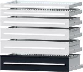 Format Schublade B900xT600xFH210mm RAL 7016 Tragkraft 75kg Produktbild