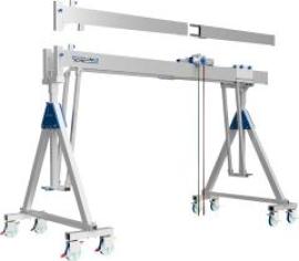 Aluportalkran fahrbar H2138-2488 mm 3000 kg TL 4000 mm Alu-Doppel-Träger Produktbild