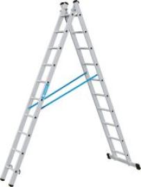 Kombileiter Combimaster Plus X 2x10 Sprossen Leiterlänge max 4,94 m Arbeitshöhe 5,70 m ZARGES Produktbild