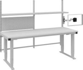 Systemtisch Multi4easy B2030xT800xH730-1320 mm Tischplatte Melamin elektr. verstellbar Produktbild