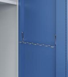 Handtuchhalter Metall für Serie Classic für die Türinnenseite Mehrpreis pro Tür 400mm Produktbild