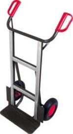 Gerätekarre Schaufel B450xT150 mm Luftbereifung Tragkraft 250kg RAL 7016 Produktbild