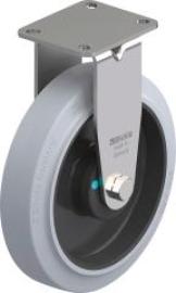 Bockrolle Rad-D200mm Gummi BX-POEV 200XKA-1-SG-GKN Produktbild