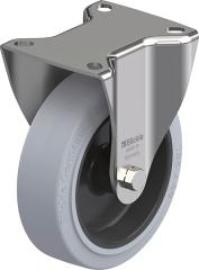 Bockrolle Rad-D125mm Gummi BX-POEV 125G-SG Produktbild