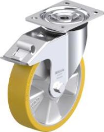 Lenkrolle m. Feststeller Rad-D200mm Polyurethan L-ALTH 200K-FI Produktbild