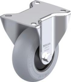 Bockrolle Rad-D100mm Gummi B-POES 100KF-SG Produktbild