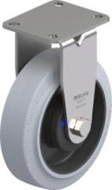 Bockrolle Rad-D160mm Gummi BX-POEV 160XKA-1-SG-GKN Produktbild