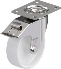 Lenkrolle m. Feststeller Rad-D150mm Kunststoff LEX-PO 150G-FI Produktbild