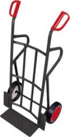 Stahlrohrkarre Schaufel B450xT150 mm Vollgummibereifung Tragkraft 250 kg RAL 7016 Produktbild