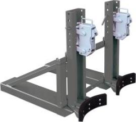 Fassgreifer für 2 Fässer anthrazitgrau RAL 7016 Tragkraft 1000kg Produktbild