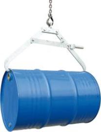 Fass-Scherengreifer Kran 1 x liegendes Fass Tragkraft 360kg feuerverzinkt Produktbild