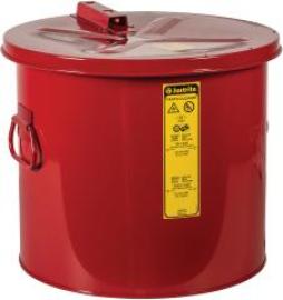 Sicherheitsreinigungs- behälter, rot, 30,0l selbstschließend D397xH362 mm Produktbild