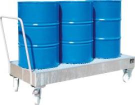 Fahrbare Auffangwanne 3x200ltr. Fvz B800xT1920xH1115mm Produktbild