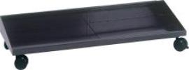 Systemrollwagen II für Kunststoffcontainer anthrazit, ausziehbar B1010/1410x415x110mm Produktbild