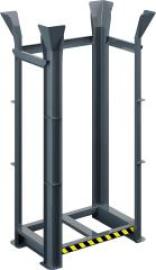 Paletten Richtgestell für 15 Paletten, RAL7016 Stahl B1340xT940xH2650mm Produktbild