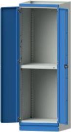 Leergehäuse Modell 102 B715xT720xH2200mm RAL 7035/5012 mit Türen Schubladenblock NH 900mm Produktbild