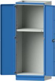 Leergehäuse Modell 103 B865xT720xH2200mm RAL 7035/5012 mit Türen Schubladenblock NH 1200mm Produktbild