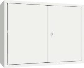 Hängeschrank glatte Rückwand RAL 7035 B800xT300xH600mm Produktbild