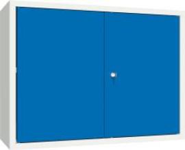 Hängeschrank glatte Rückwand RAL 7035/5010 B800xT300xH600mm Produktbild