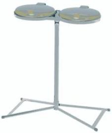 Abfallsammler 2x120 l verz 4Standfüße ME-DeckelVAR Produktbild