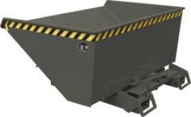 Kippbehälter autom. Typ 4 A 900 l RAL7005 Produktbild