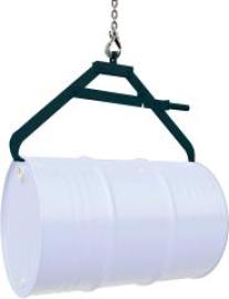 Fass-Scherengreifer Kran 1 x liegendes Fass Tragkraft 360kg anthrazitgrau RAL 7016 Produktbild