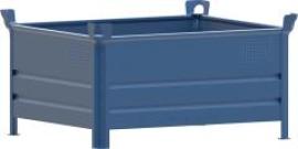 Stapelbehälter RAL5010 B1200xT1000xH600 mm Nutzlast 1t Auflast 5t geschlossen Produktbild