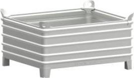 Stapelbehälter verzinkt B1200xT1000xH600 mm Nutzlast 2t Auflast 8t verstärkte Füße Produktbild