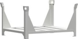 Lagergestell verzinkt B1200xT1000xH600 mm Nutzlast1,5t Auflast4,5t mit Eckpfosten Produktbild