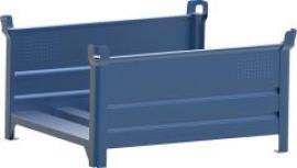 Lagergestell RAL5010 B1200xT1000xH600 mm Nutzlast1,5t Auflast4,5t längsseitig Wandumschlag Produktbild