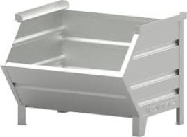 Lagersichtbehälter B700/500xT800xH600 mm Nutzlast 1t Auflast 4t verzinkt Produktbild