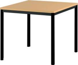 Mehrzwecktisch 800 800x720 schwarz 19mm Produktbild