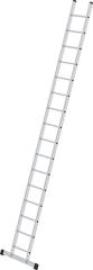 Alu-Anlegeleiter 16 Sprossen Leiterlänge 4,70 m Arbeitshöhe bis 5,80 m Produktbild