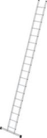 Alu-Anlegeleiter 18 Sprossen Leiterlänge 5,26 m Arbeitshöhe bis 6,40 m Produktbild