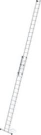 Alu-Seilzugleiter 2x18 Sprossen Leiterlänge 5,30m eingef.Arbeitshöhe bis 10,30 m Produktbild