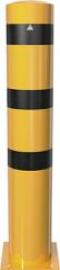 Rammschutzpoller H1500xD273 mm gelb/schwarz zum Aufdübeln Produktbild