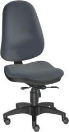 Bandscheibenstuhl Profi Ultra MLgrau belastbar bis 130 kg Bezug: 100 % Polyester Produktbild