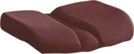 Profi-Bandscheibenstuhl Männersitz bordeaux belastbar bis 120 kg Produktbild