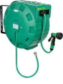 Schlauchaufroller 30 m Schlauch D 12 mm 1/2 Anschluss, 6 bar Wasser 60°C Produktbild