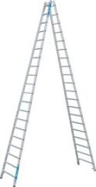 Stehleiter Coni B 2 x20 Sprossen Leiterlänge 5,70 m Arbeitshöhe 6,70 m ZARGES Produktbild