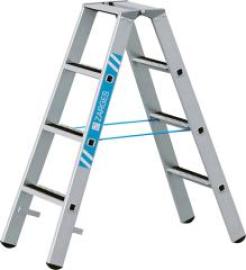 Stufenleiter R13step B 2x4 Stufen Leiterlänge 1,15 m Arbeitshöhe 2,55 m Produktbild