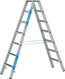 Stufenleiter R13step B 2x7 Stufen Leiterlänge 1,98 m Arbeitshöhe 3,30 m Produktbild