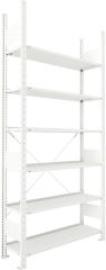 Steckregal Meta-COMPACT B1000xT300xH2200 mm Grundfeld 6 Böden RAL703572 Ordner je Regalfeld Produktbild