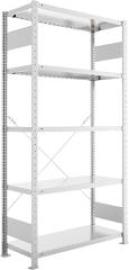 Steckregal Meta-CLIP S3 B1000xT400xH2000 mm Grundfeld 5 Böden vzk Fachlast 100kg Produktbild