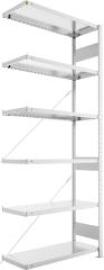Steckregal Meta-CLIP S3 B1000xT400xH2500 mm Anbaufeld 6 Böden vzk Fachlast 230kg Produktbild