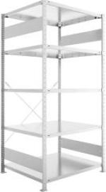 Steckregal Meta-CLIP S3 B1000xT800xH2000 mm Grundfeld 5 Böden vzk Fachlast 230kg Produktbild