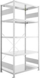 Steckregal Meta-CLIP S3 B1000xT600xH2000 mm Grundfeld 5 Böden vzk Fachlast 230kg Produktbild