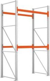 Palettenregal MULTIPAL B1825xT1100xH3300 mm Grundfeld 6 Plätze Fachlast 2210 kg Produktbild